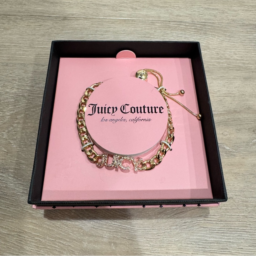 Juicy Couture Gold Bracelet NIB